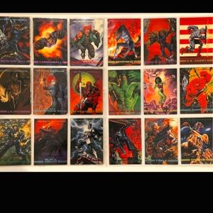 Marvel Masterpieces Trading Cards - marvel comics cards